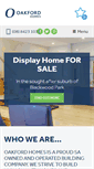 Mobile Screenshot of oakfordhomes.com.au